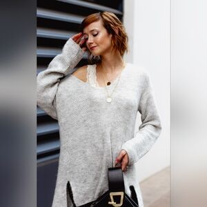 J. Crew Point Sur Oversized Sweater